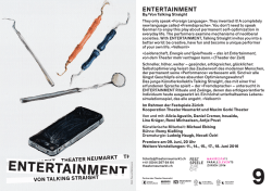 E-Flyer ENTERTAINMENT