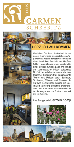 HERZLICH WILLKOMMEN