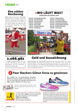Paar Skechers GOrun Forza zu gewinnen