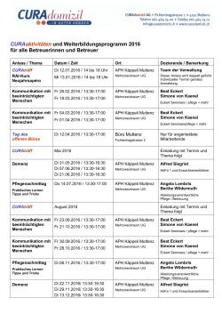 Jahresprogramm zum Herunterladen