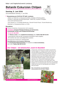 Flyer - Natur- und Vogelschutzverein Lenzburg