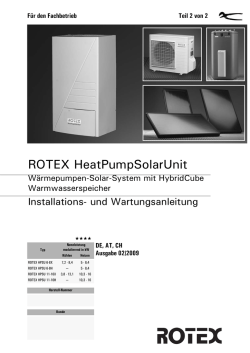 rotex hpsu