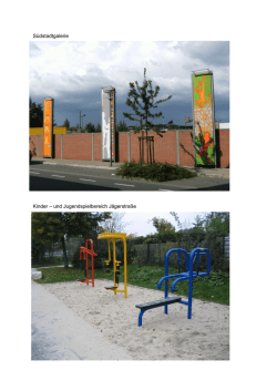 Fotos aus dem Sanierungsgebiet Südstadt