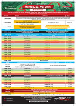 Montag, 23. Mai 2016