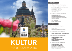 kulturprogramm 2016