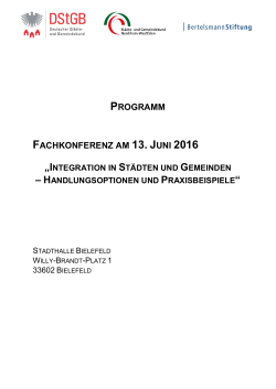 Programm Integrationskonferenz (PDF-Dokument)