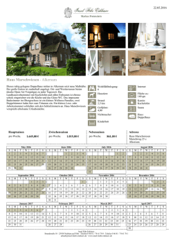 Haus Marschwiesen - Alkersum - Exklusive Urlaubsdomizile auf F&ouml;hr