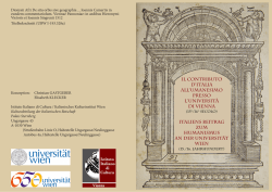 Il contributo d`Italia all`umanesimo presso l