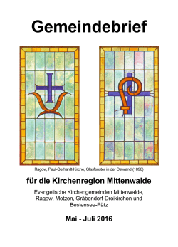 Gemeindebrief - Kirchenkreis