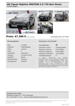 Preis: 47.399 € MwSt. ausweisbar