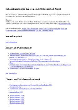 PDF generieren - Gemeinde Zingst