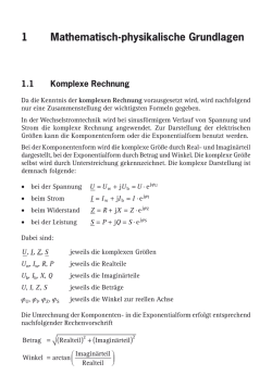 Elektroenergietechnik (Leseprobe) - VDE