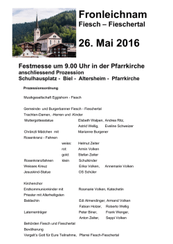 Information - Gemeinde Fieschertal