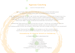 Hypnose Coaching - Patricia Loewert