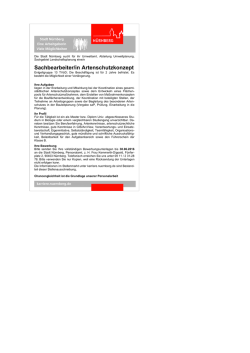 Interne st&auml;dtische Schreiben (in der Schrift Arial TT, 11point, mit