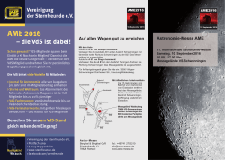Flyer-PDF - Astronomie
