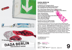 dada berlin - Theater Neumarkt