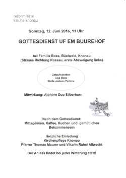 mehr... - Knonau