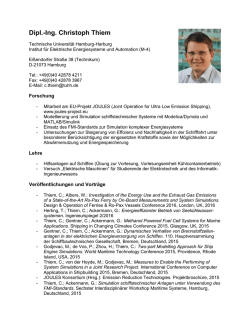 Dipl.-Ing. Christoph Thiem