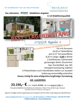 Lager - Meiselbach green camping home