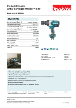 Produktinformation