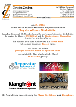 Einladung zum Tag der offen Werkstätte als pdf.