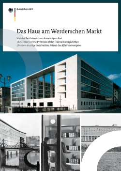 Das Haus am Werderschen Markt Das Haus am