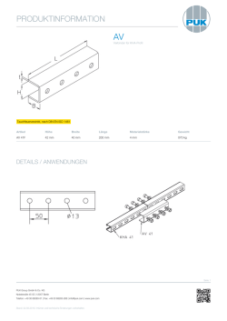 produktinformation