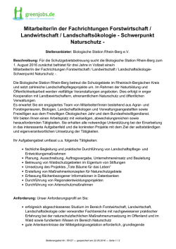 Dieses Stellenangebot als PDF speichern