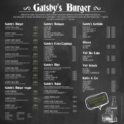 im PDF-Format - Gatsby Burger | Willkommen