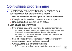 Split-phase programming