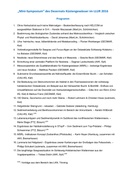 Programm 2016 - Schleswig