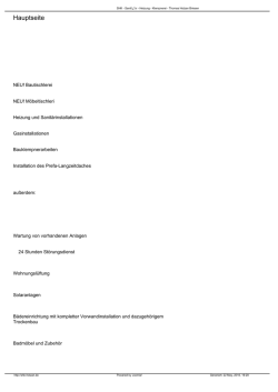 Hauptseite - Thomas Hotzan