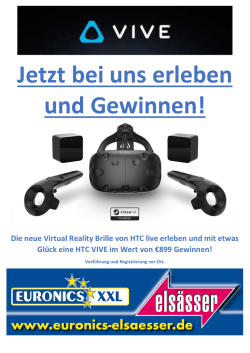 Jetzt bei uns erleben und Gewinnen!