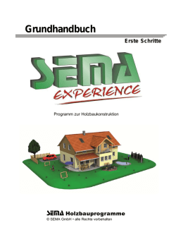 Praxis Handbuch Abbund zur SEMA EXPERIENCE
