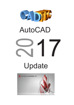 AutoCAD 2017 Update - Gerhard Weinhäusel