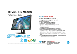 HP Z24i IPS Monitor