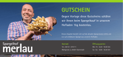 Jetzt Gutschein laden