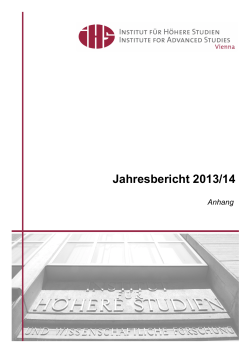 Jahresbericht 2013/14
