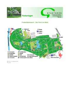 Fredenbaumpark - Der Park im Wald