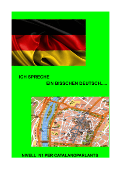 ich spreche ein bisschen deutsch..