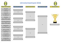Jahreslochwettspiel 2016