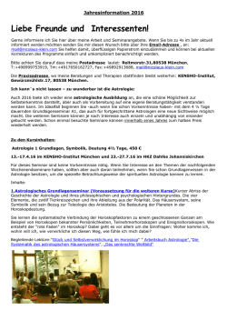Jahresinfo 2016