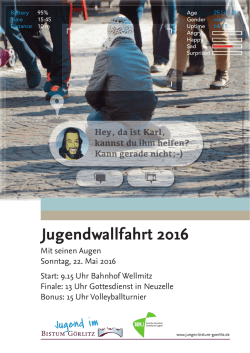 Jugendwallfahrt 2016
