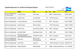 Ergotherapie - Landkreis Ostprignitz