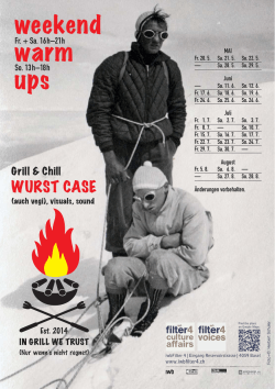 Info-Flyer Grill&Chill