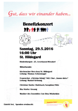 Gut, dass wir einander haben!