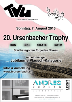 20. Ursenbacher Trophy