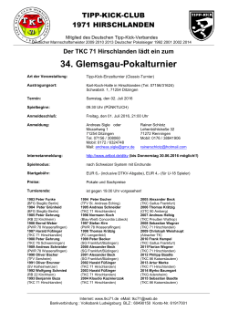 2016_Turniereinladung - TKC 71 Hirschlanden