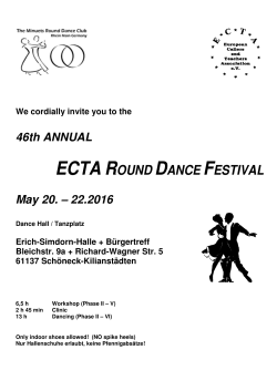 ECTA ECTA ROUND DANCE